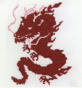 dragon_free_cross_stitch_pattern