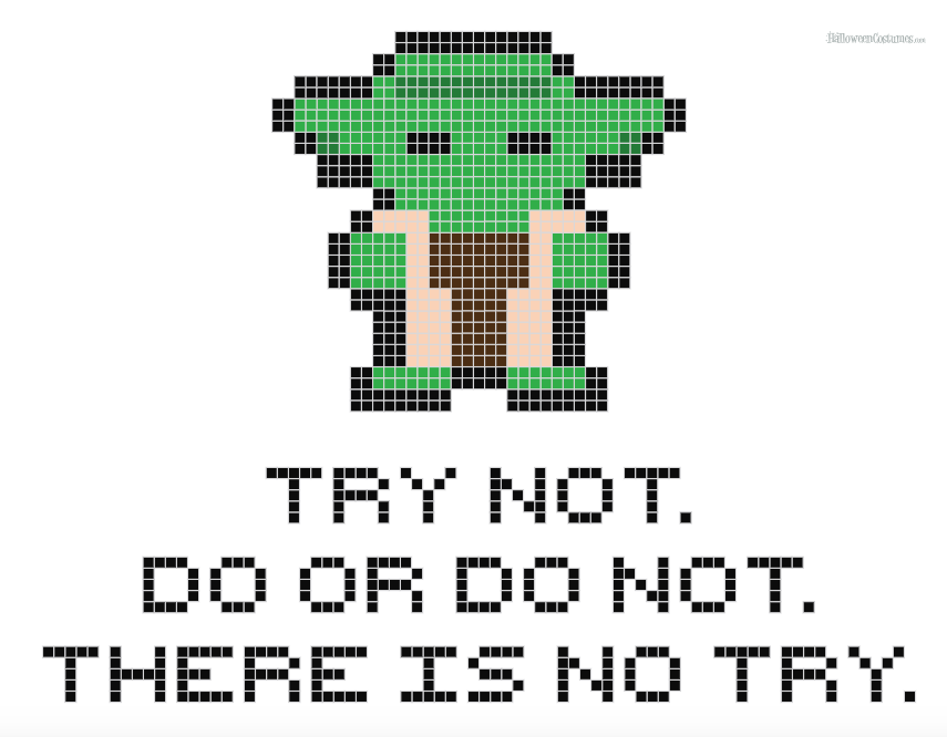 Geeky cross stitch patterns