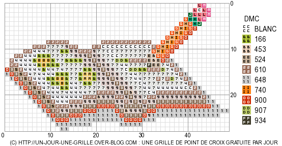 book and pencil cross stitch pattern