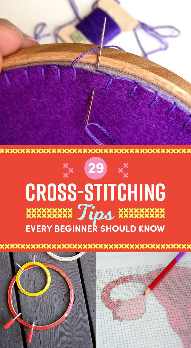 cross stitch tips for beginners and beyond