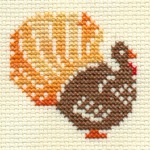 turkey cross stitch pattern