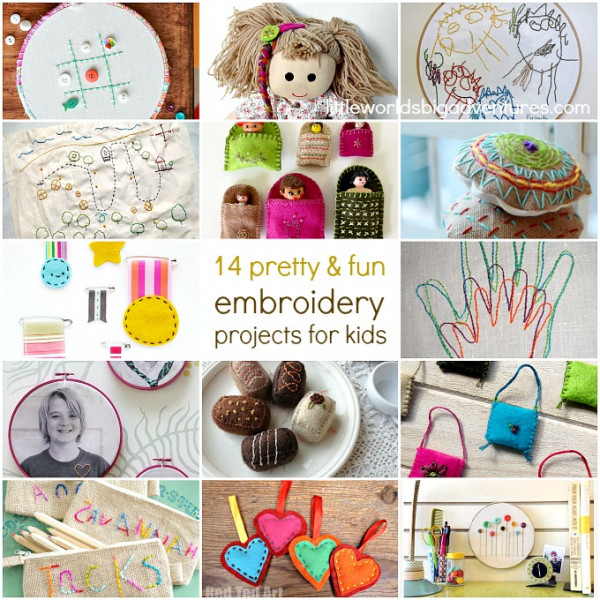 embroidery projects for kids