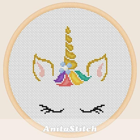 unicorn cross stitch pattern