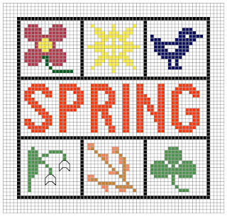Spring Mini Cross Stitch Patterns – Cross-Stitch