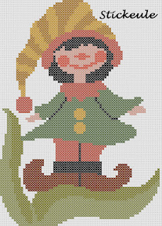 Autumn Gnome Cross Stitch Pattern – Cross-Stitch