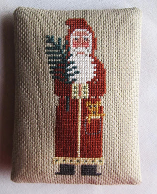 how to make a cross stitch ornament