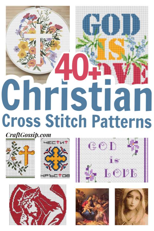 40+ Christian Cross Stitch Patterns – Cross-Stitch