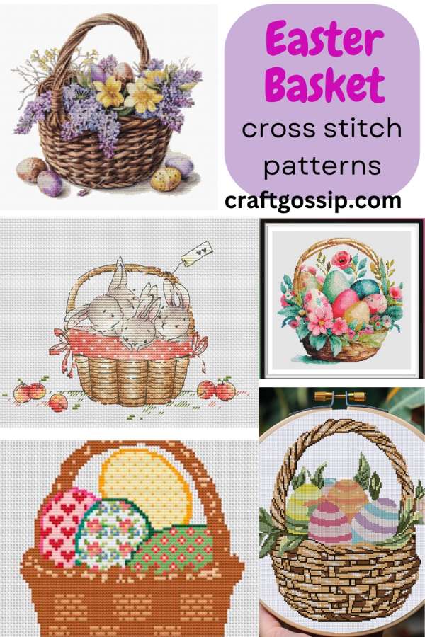 Easter Basket Cross Stitch Patterns