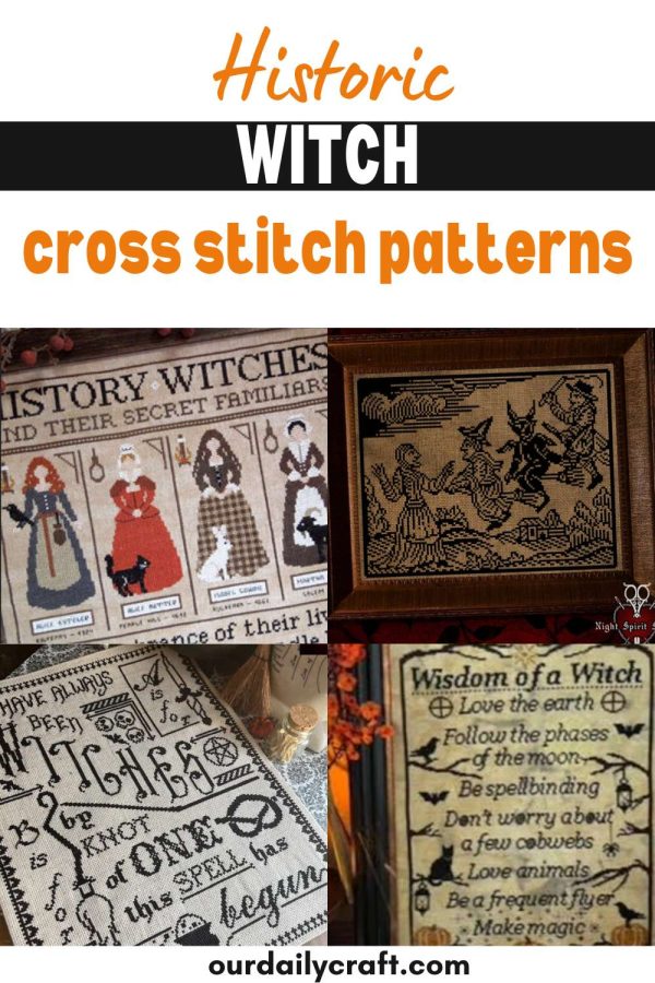 Real Witch Cross Stitch Patterns Cross Stitch