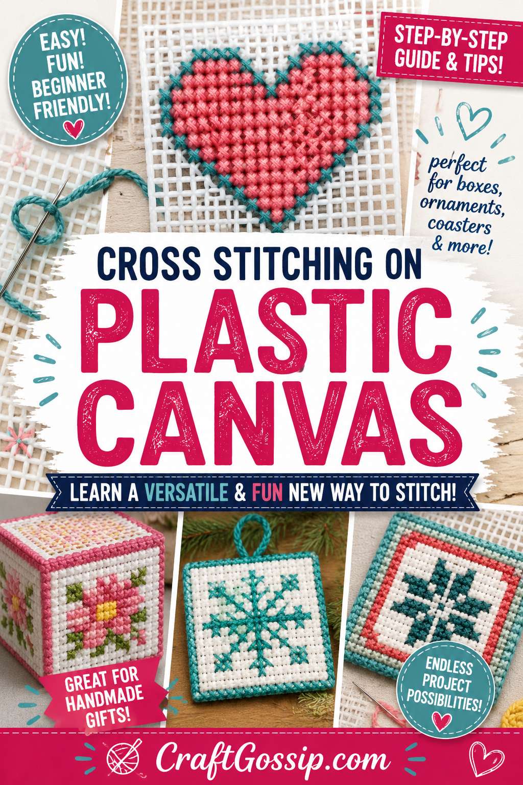 Cross Stitching on Plastic Canvas – Cross-Stitch